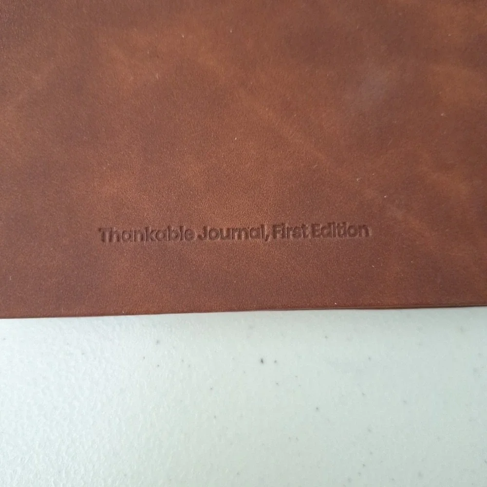THANKABLE Guided Gratitude & Mindfulness Journal Self-Reflection w/ Prompts NEW